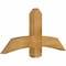 Ekena Millwork Bellingham Rough Sawn Timber Gable Bracket, Western Red Cedar, 48"W x 24"H x 4"D x 6"F, 12/12 Pitch GBW048X24X0406BEL00RWR - alternate 2